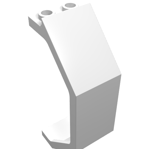 Lego Panel 3 x 2 x 6 / White