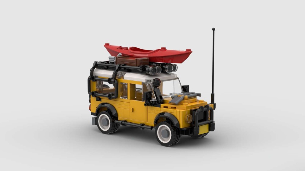 Lego Land Rover Defender 110 - City/Minifigure Scale