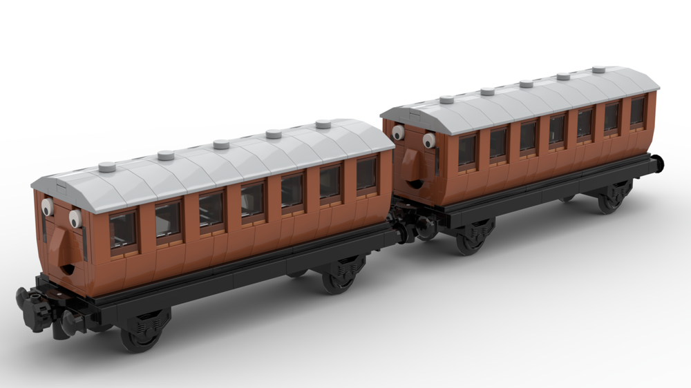Lego Annie and Clarabel