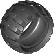 Lego Tyre 43.2 x 26 Balloon Small / Black