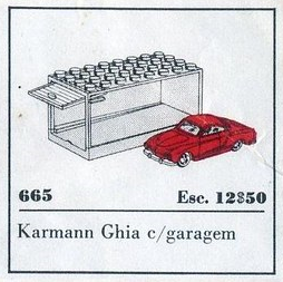 Lego 1:87 Karmann Ghia