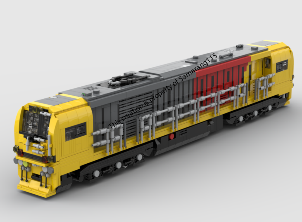 Lego New Zealand DM class locomotive