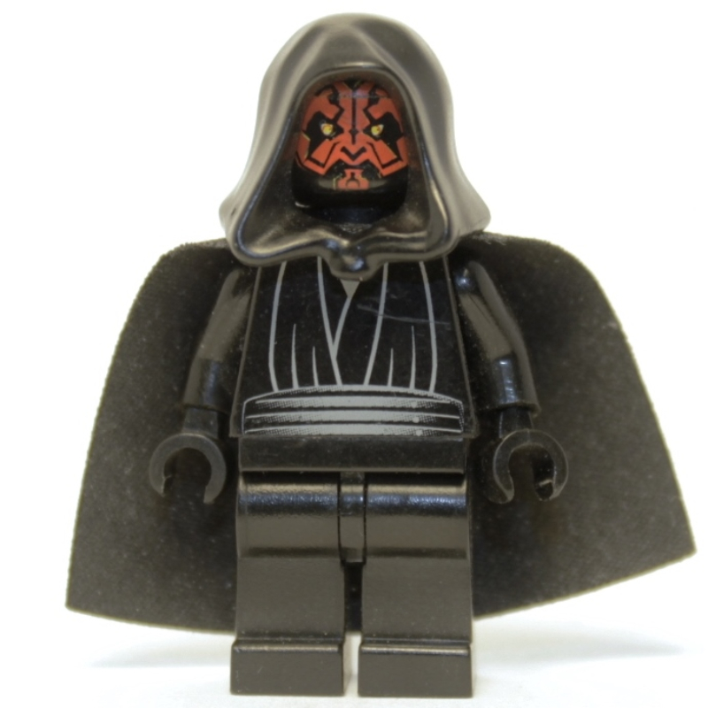 Lego Darth Maul, Black Hood and Cape