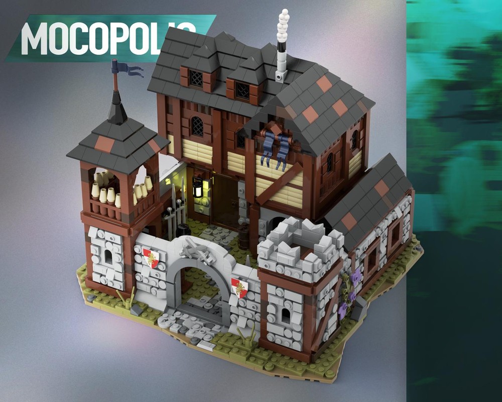 Lego Medieval Infantry Barracks