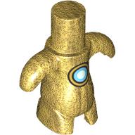 Lego Body Dreamling with White and Medium Azure Circle print