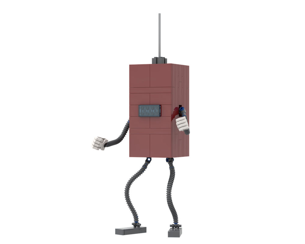 Lego Caillou's 2000's Robot Assistant (Dream Idea)