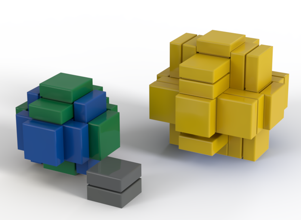 Lego Micro Minecraft Planets