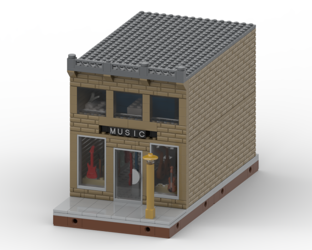 Lego Downtown Music Store