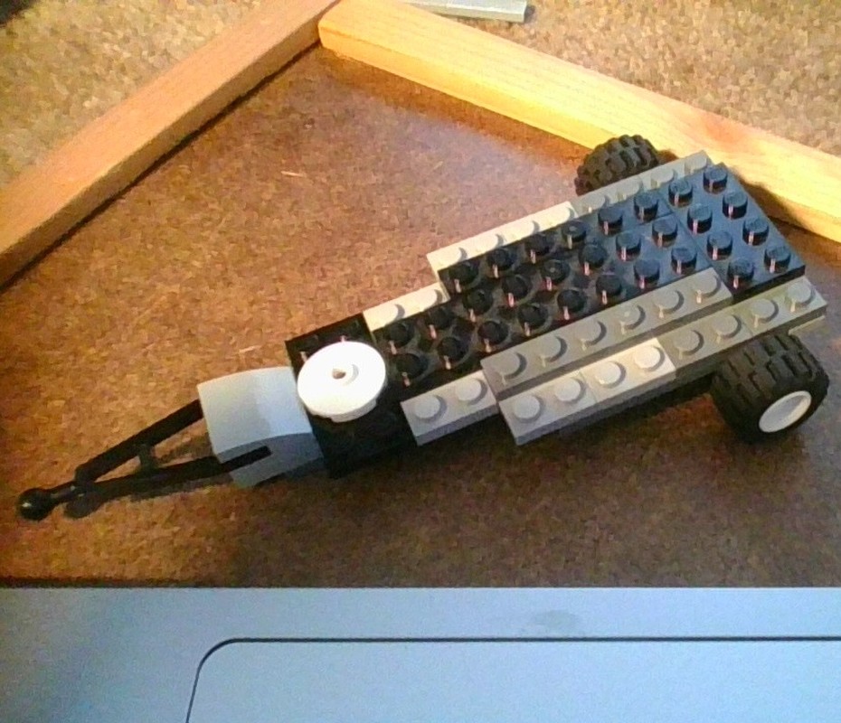 Lego boat trailer