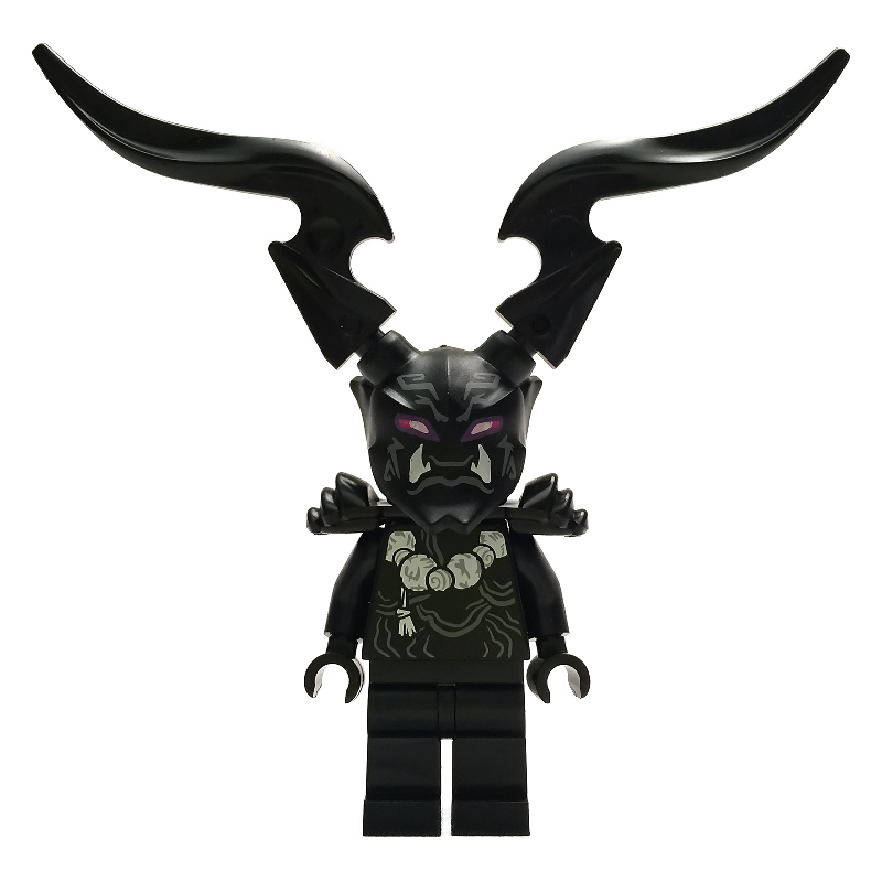 Lego Oni Villain with Large Horns (Omega)