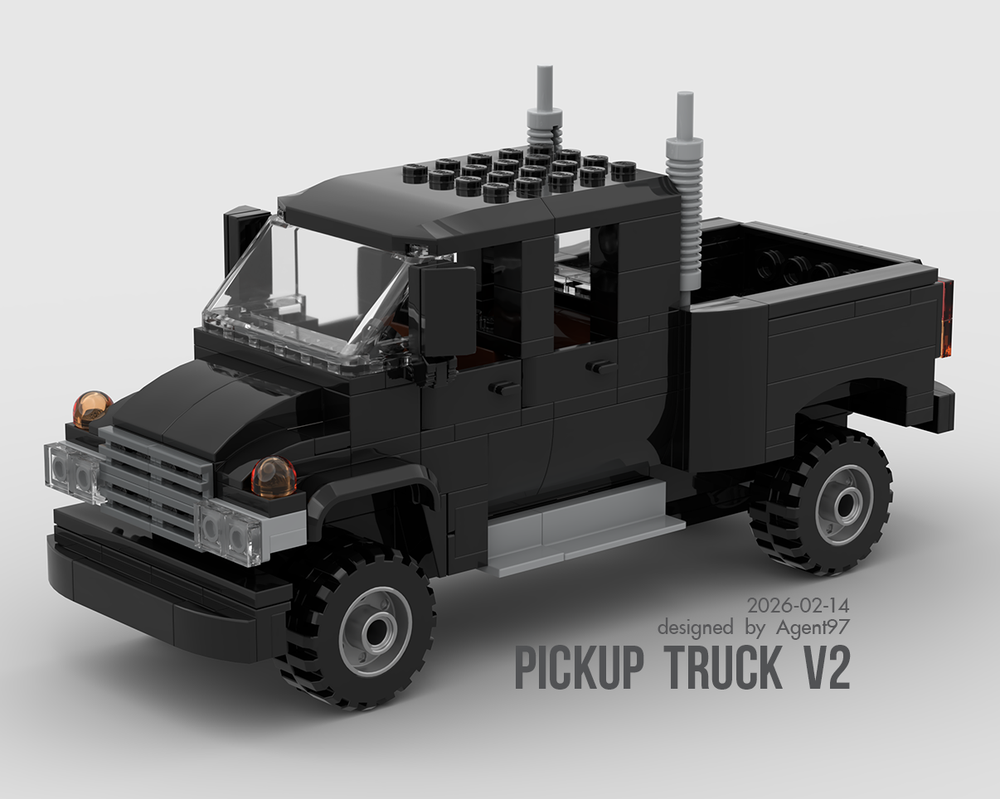 Lego Pickup Truck V2