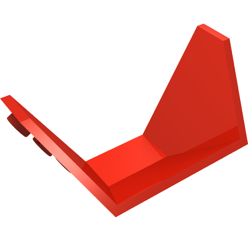 Lego Tipper End Sloped / Red