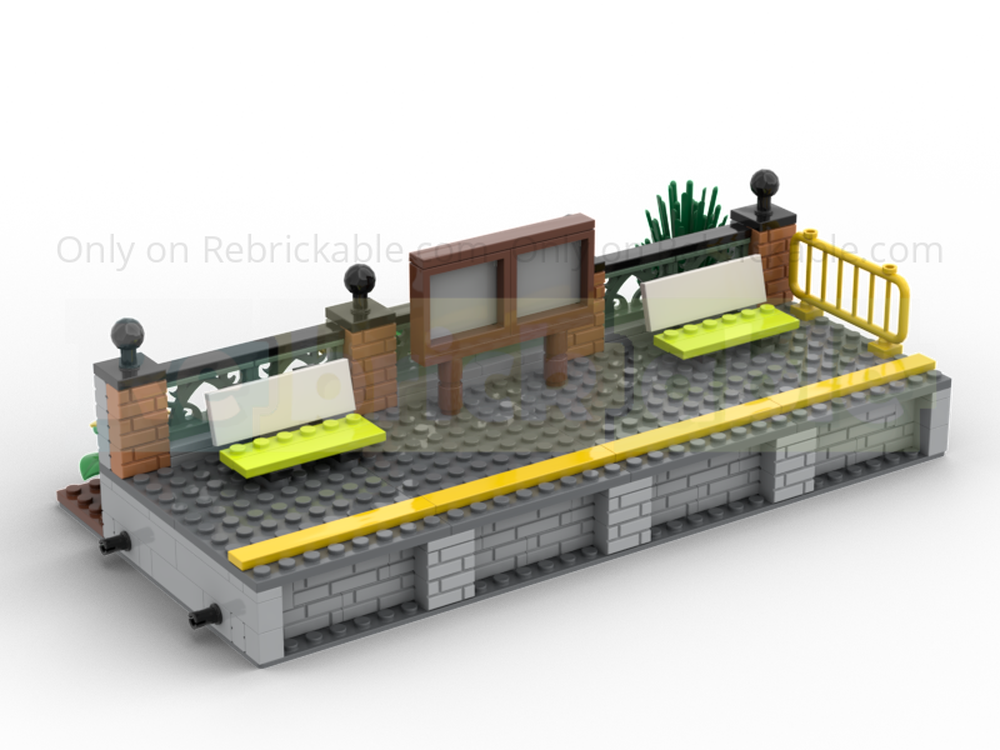 Lego Extension (2) for "Modular Train station" (MOC-188834)