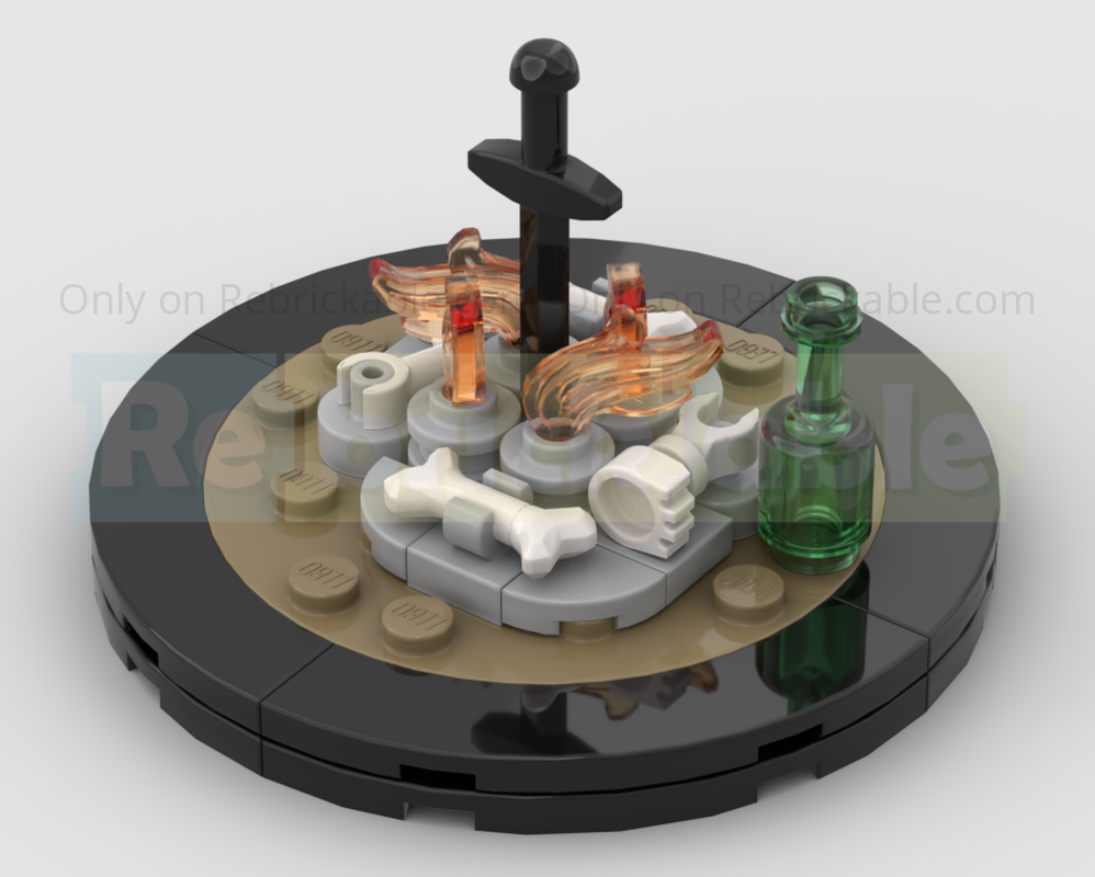 Lego Bonfire - Dark Souls