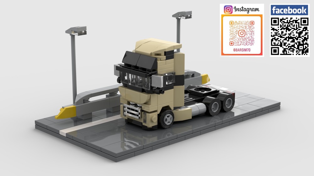 Lego European truck