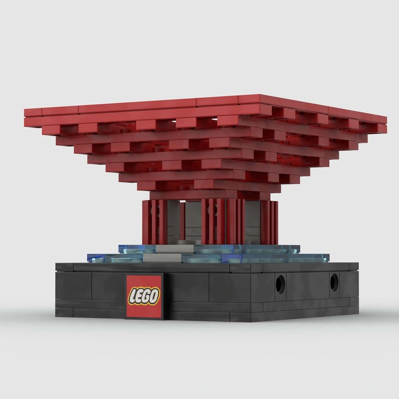 Lego LIVE-IN-SHANGHAI-001-China Pavilion (LITE)