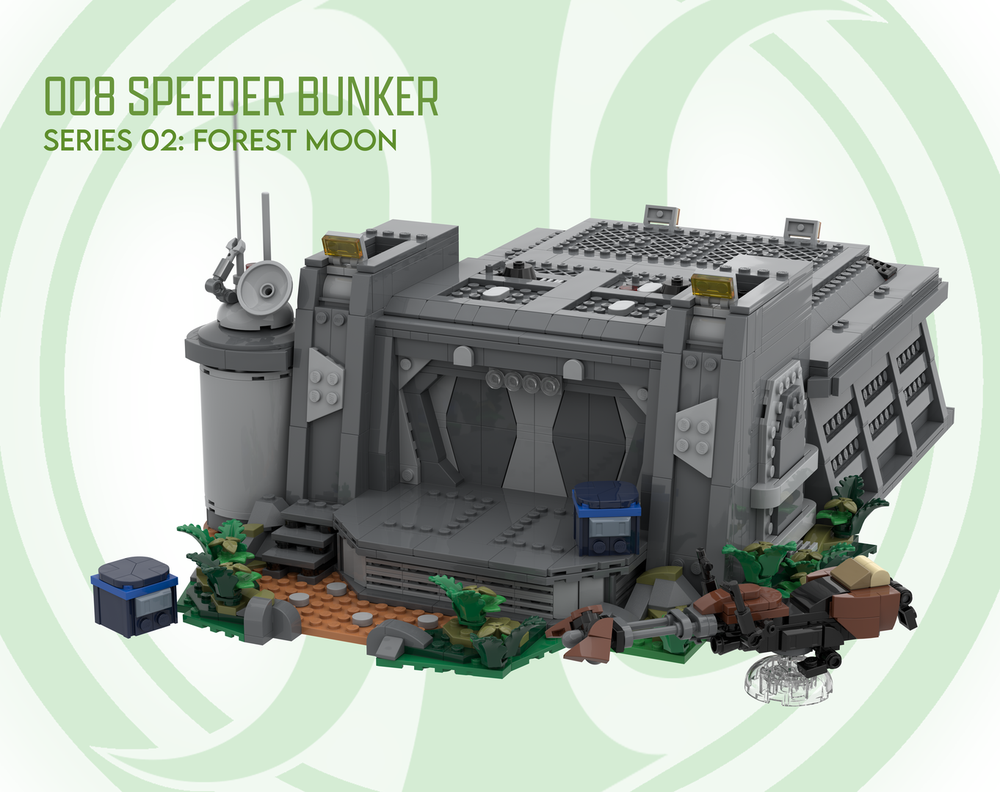 Lego 008 SPEEDER BUNKER