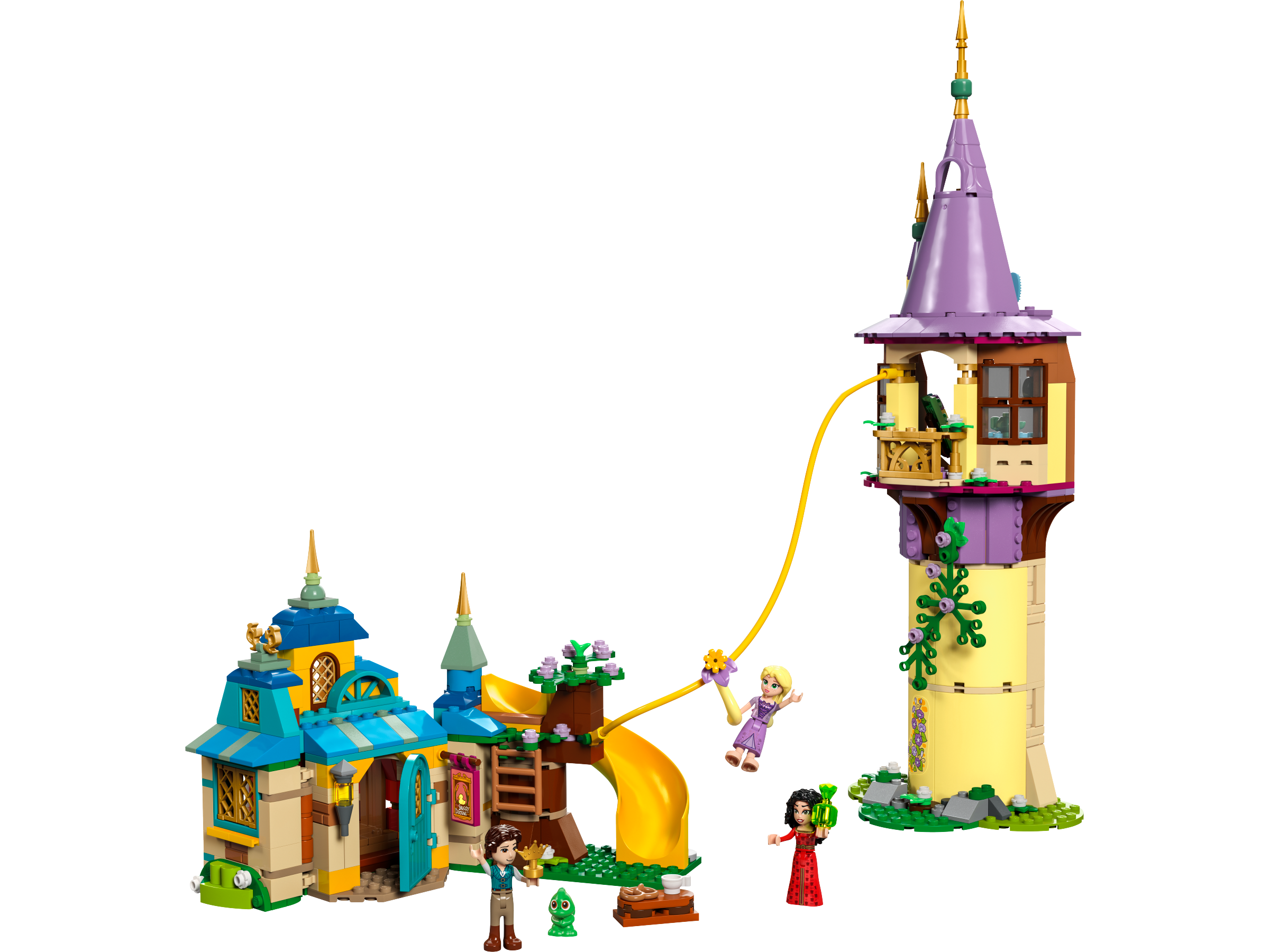 Lego Rapunzel's Tower and the Snuggly Duckling Tavern