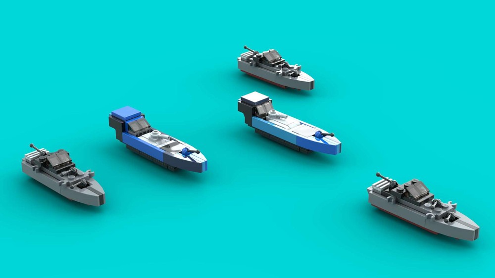 Lego corvettes de combat