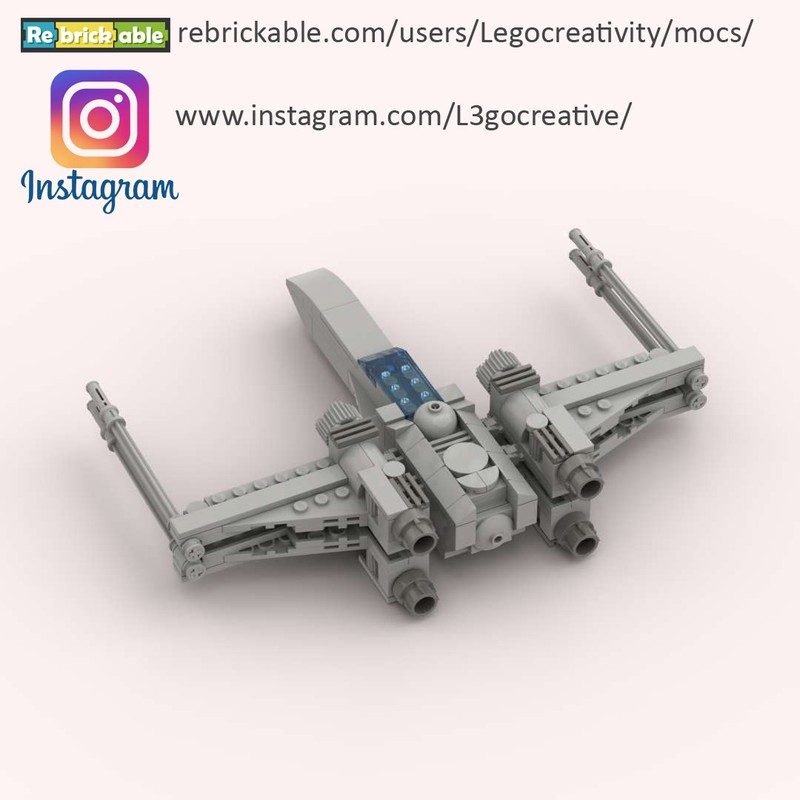 Lego Rogue Squadron inspired Starfighter