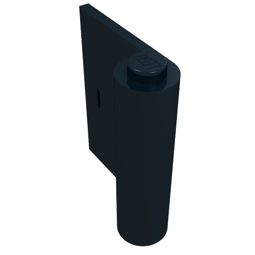 Lego Door 1 x 3 x 3 Left / Black