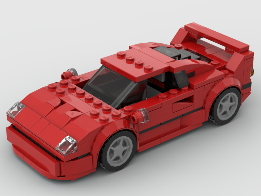Lego 7-stud Ferrari F40