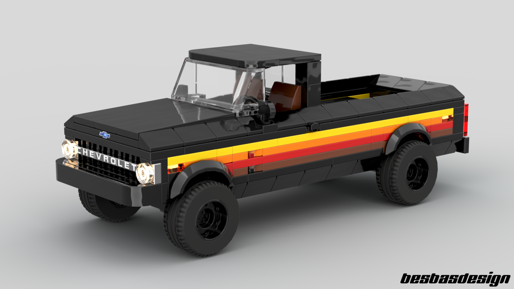 Lego Chevrolet C10 (sunset stripes)