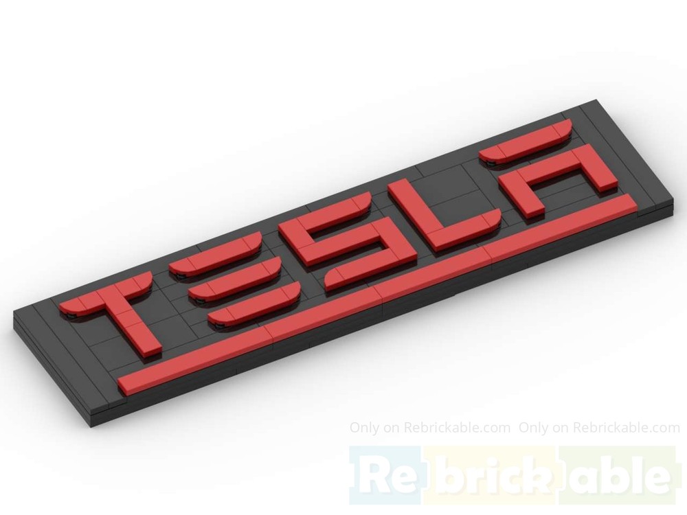 Lego Logo TESLA