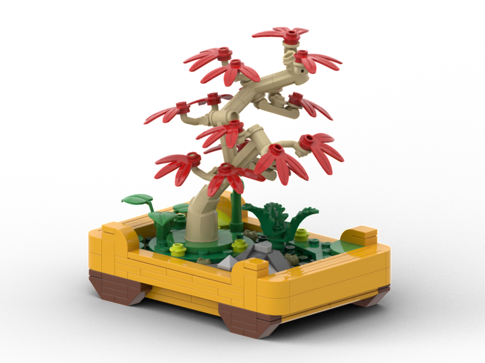 Lego Bonsai - Japanese Red Marple