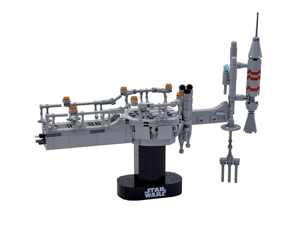 Lego Duel on Bespin (Part 2) Diorama MOC