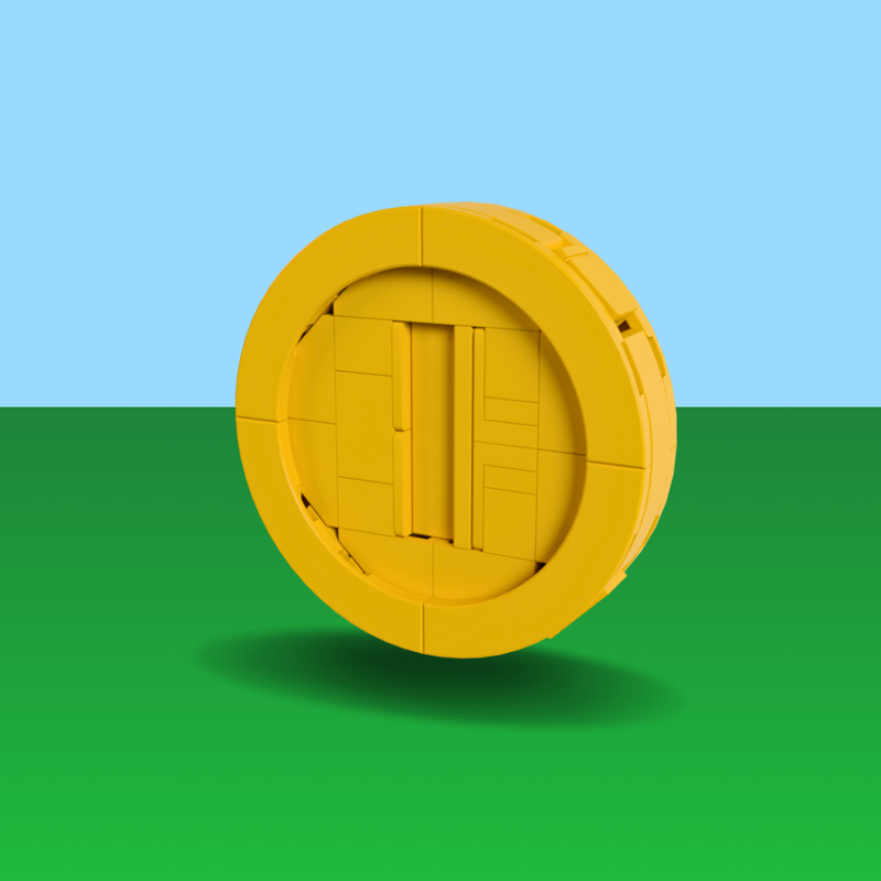 Lego Super Mario Coin
