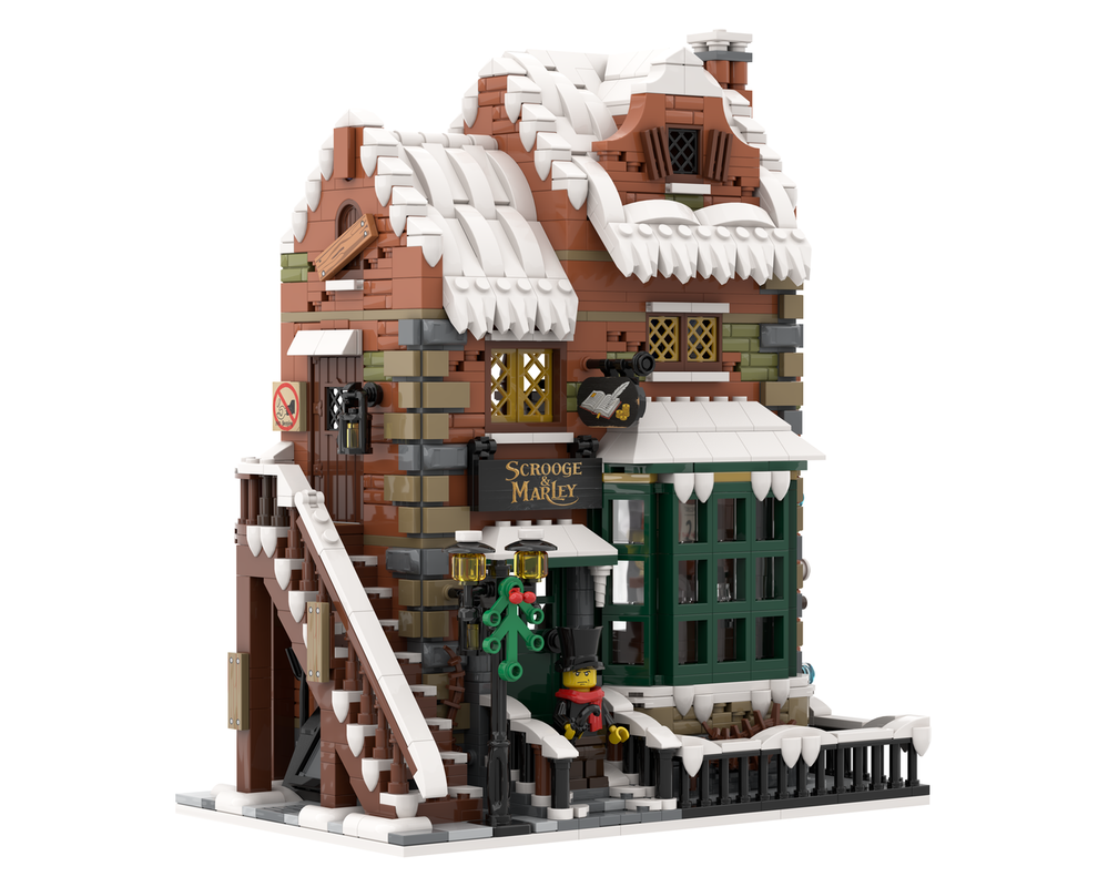 Lego Winter Village - Scrooge & Marley