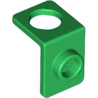 Lego Minifig Neckwear Bracket [One Stud] / Green