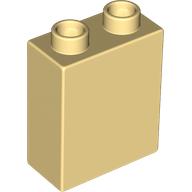 Lego Duplo Brick 1 x 2 x 2 / Light Yellow