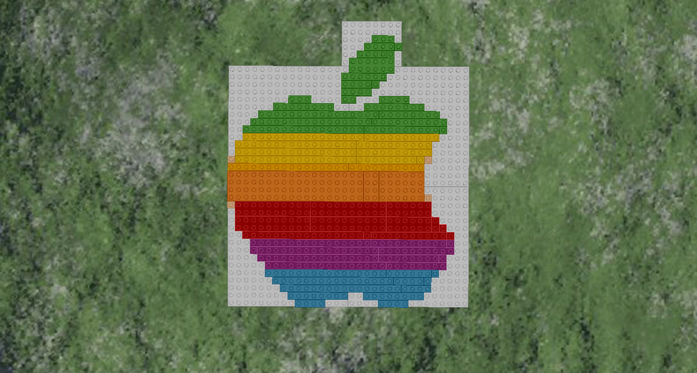 Lego Apple Logo
