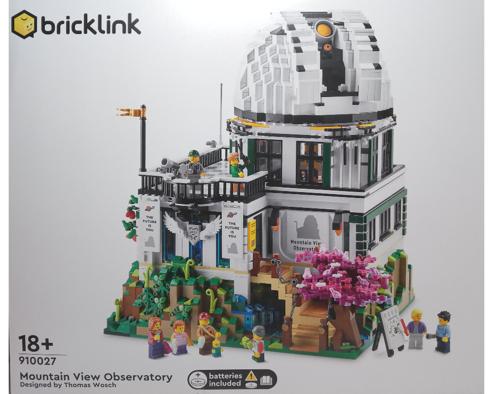 Lego Mountain View Observatory
