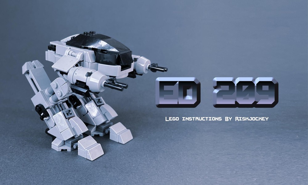 Lego ED209 from Robocop (1987)