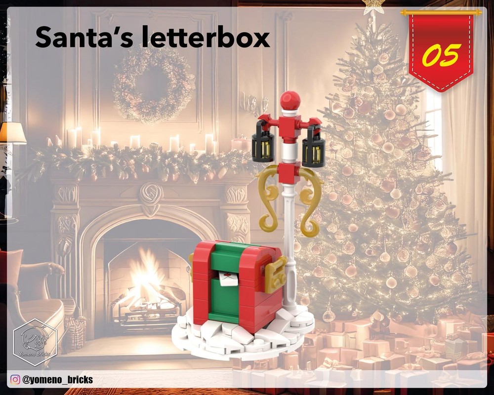 Lego Santa's Letterbox - Advent calendar 2024 - 05