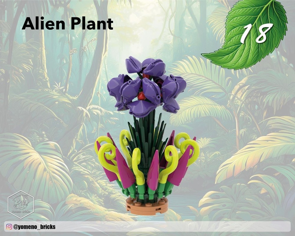 Lego Alien Plant