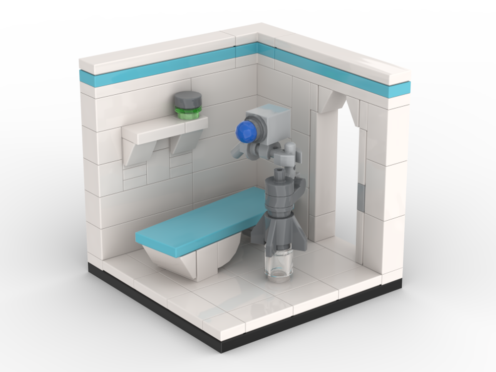 Lego S26 Diorama - Nurse Android