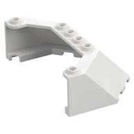 Lego Windscreen 5 x 8 x 2 / White