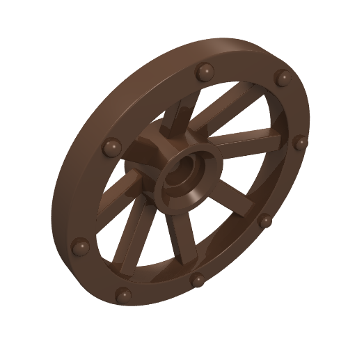 Lego Wheel Wagon Small (27mm D.)