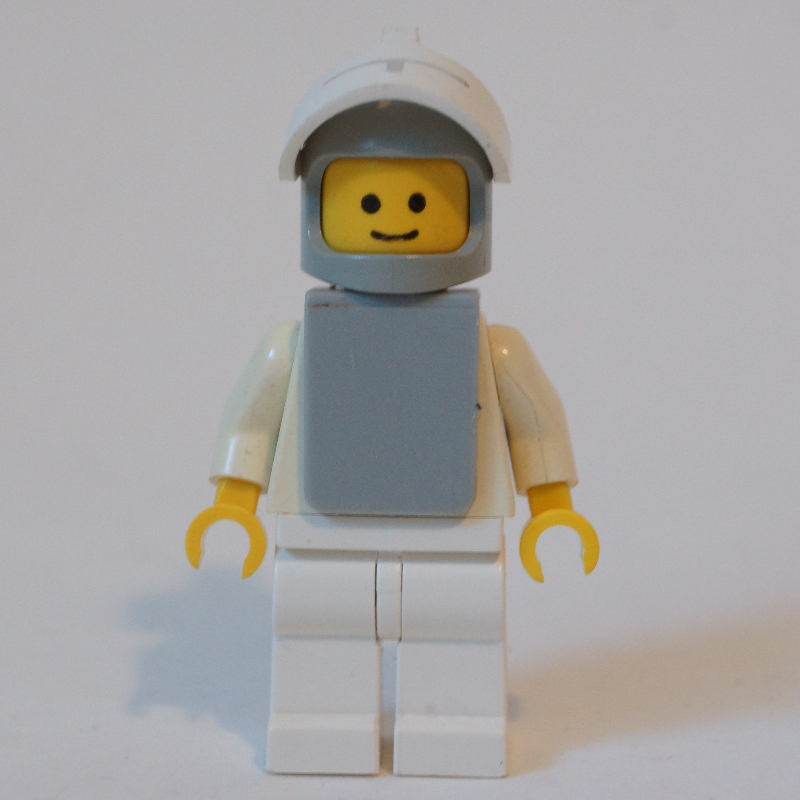 Lego Knight (Yellow Castle) - White with Visor