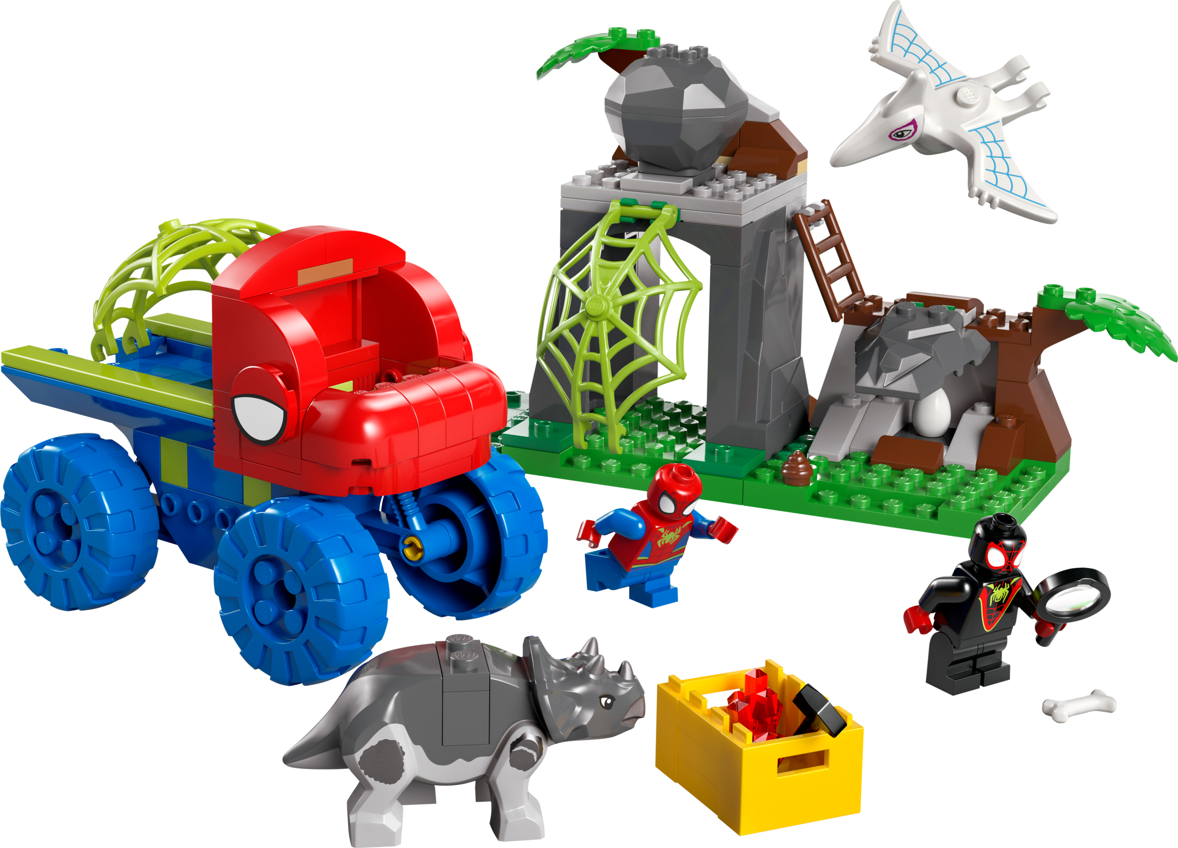 Lego Team Spidey Dino Crawler Rescue