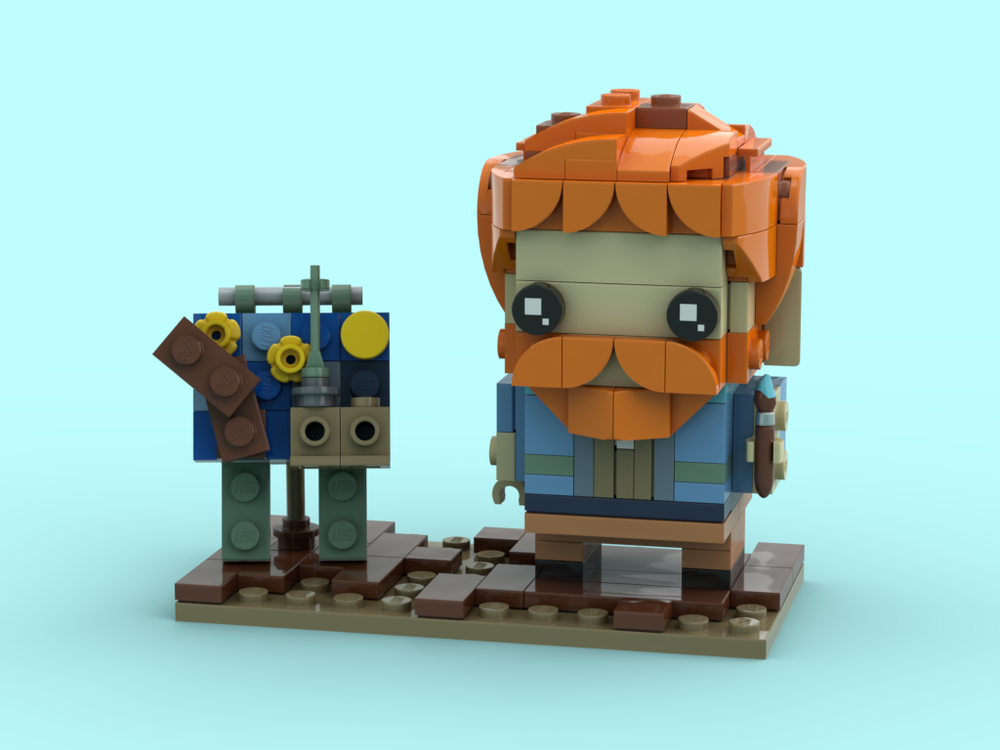Lego Vincent van Gogh Brickheadz