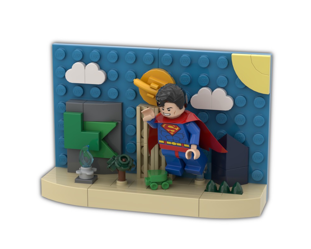 Lego [Classic TV] Flight over Metropolis