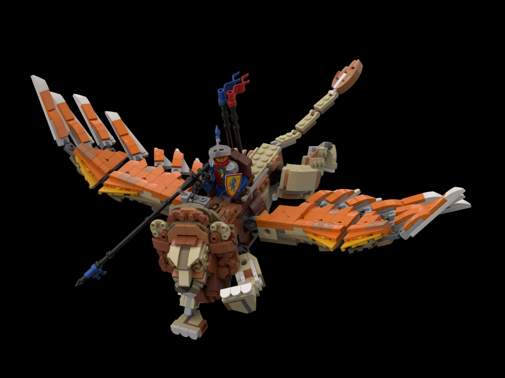 Lego winged lion