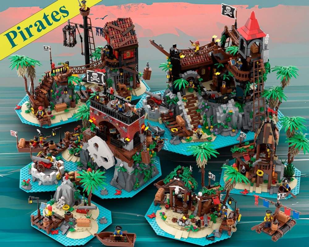 Lego Pirates Remake Bundle 6 in 1