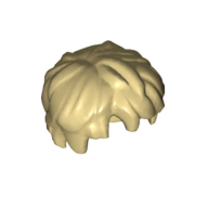 Lego Hair Tousled, Short / Tan