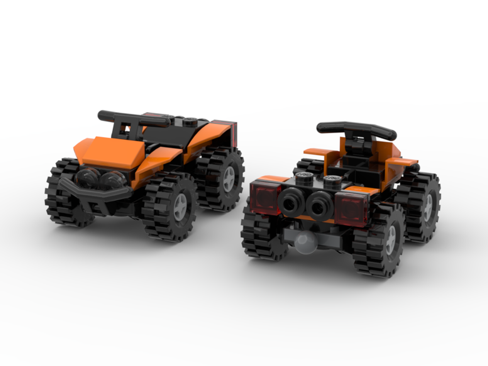 Lego Orange Quad